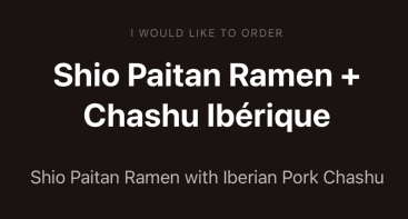 Order in their language